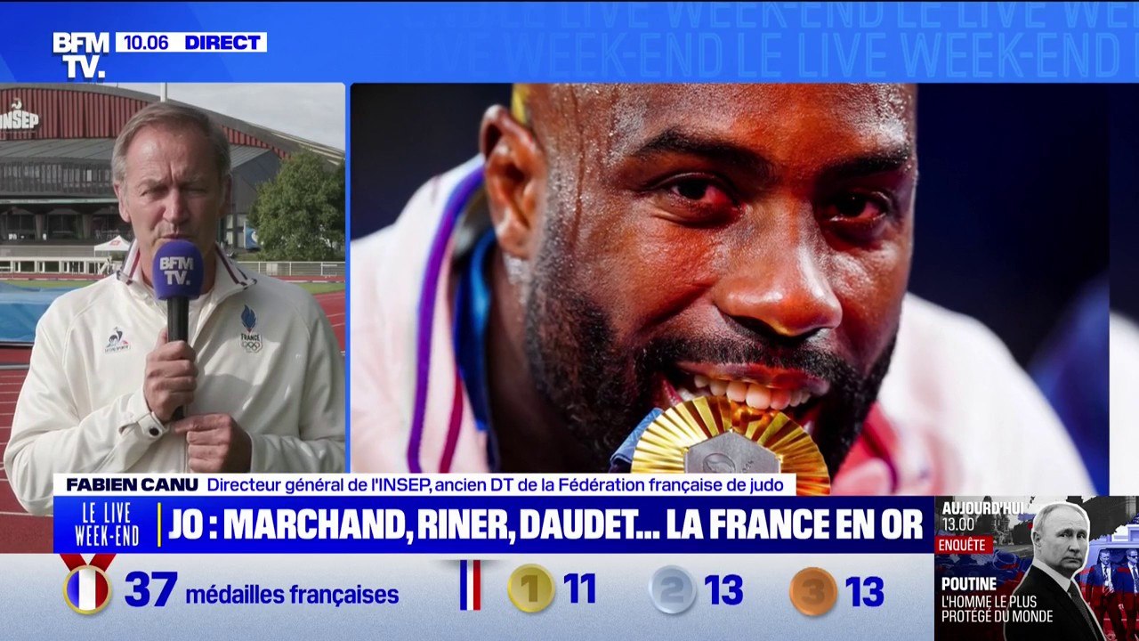 JO 2024: "Ce qui nous surprend c'est cette effervescence populaire", déclare Fabien Canu (ancien directeur technique de la Fédération française de Judo)