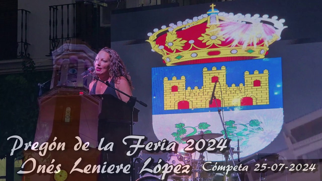 Pregón de la Feria 2024...Inéz Leniere López. C...