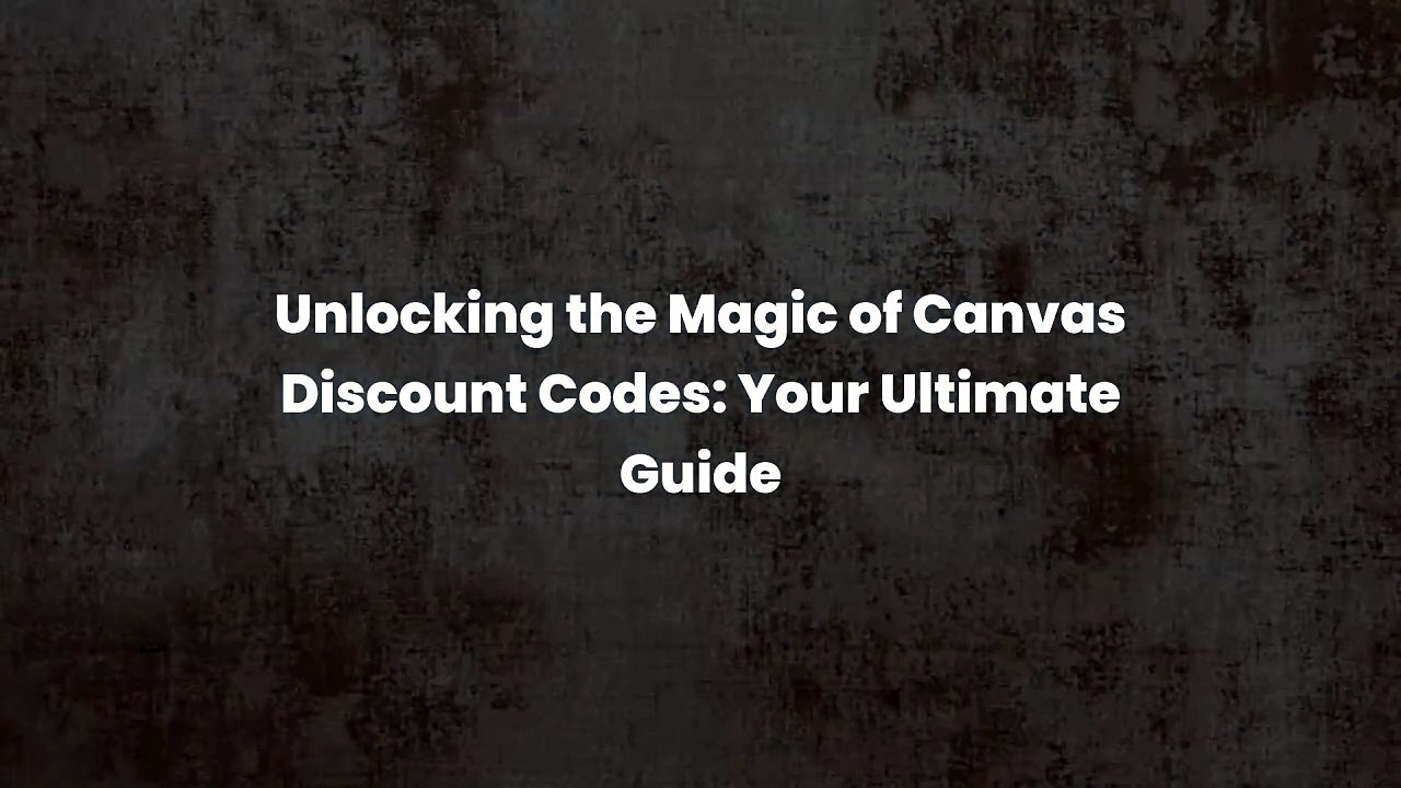 canvas discount code