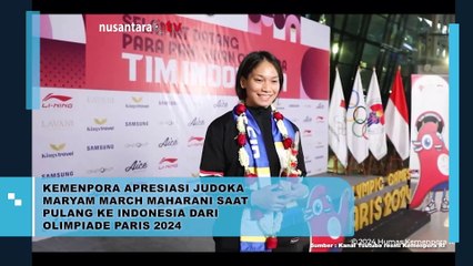 Kemenpora RI Apresiasi Penampilan Judoka Maryam March Maharani di Olimpiade Paris 2024