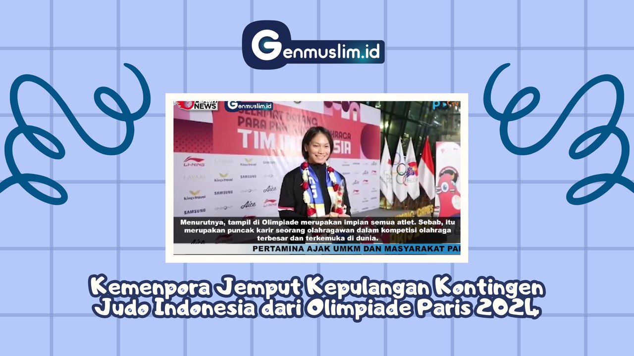 KEMENPORA Jemput Kepulangan Kontingen Judo Indonesia dari Olimpiade Paris 2024