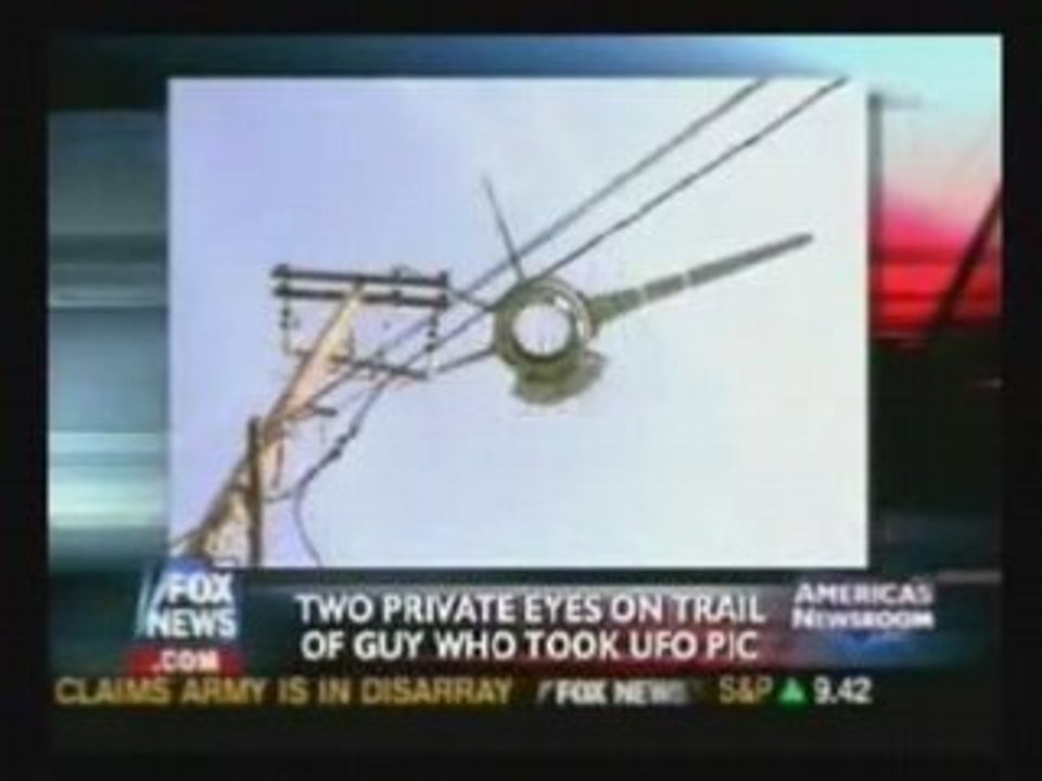 Drone UFO on Fox News! 20 March 2008