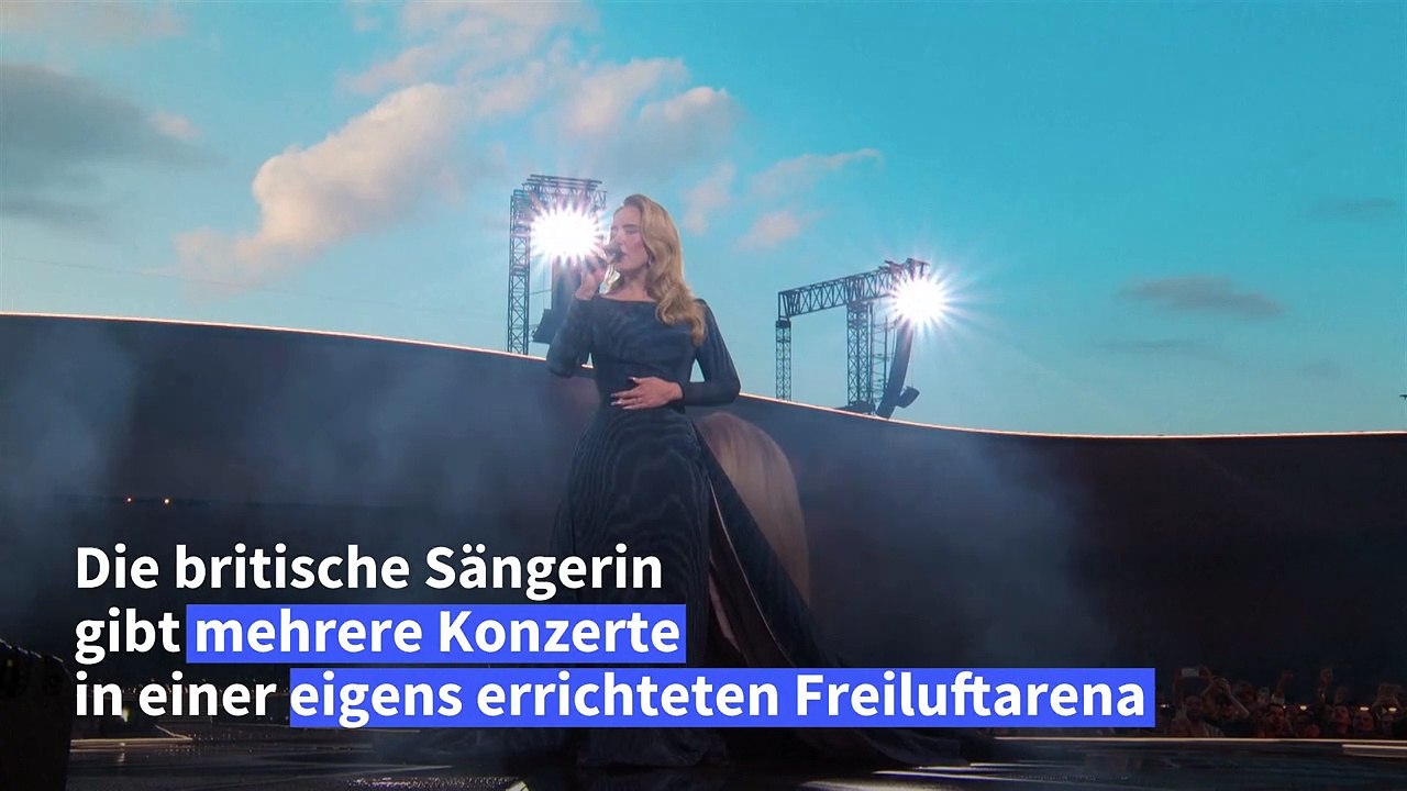 Adele begeistert Fans in München mit Konzert in eigener Freiluftarena