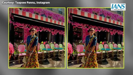 Taapsee Pannu shared her Newfound Love for sarees