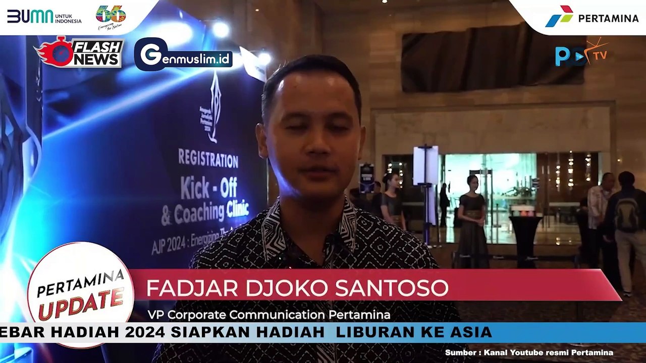 Anugerah Jurnalistik PERTAMINA 2024 Resmi Dibuka, PERTAMINA Siap Jaring Karya Jurnalistik Terbaik