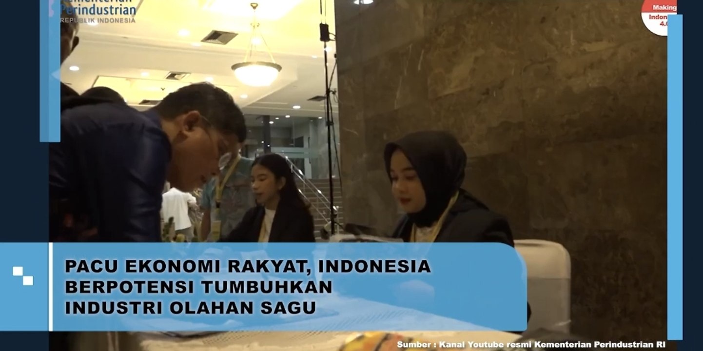 Pacu Ekonomi Rakyat, Indonesia Berpotensi Tumbuhkan Industri Olahan Sagu