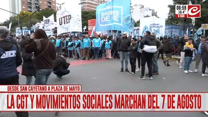 La CGT confirmo que participará de la marcha del 7 de agosto
