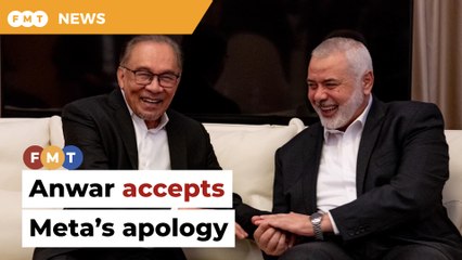Anwar accepts Meta’s apology
