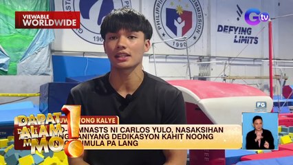 Dating gym kung saan nag-eensayo si gold medalist Carlos Yulo, silipin | Dapat Alam Mo!
