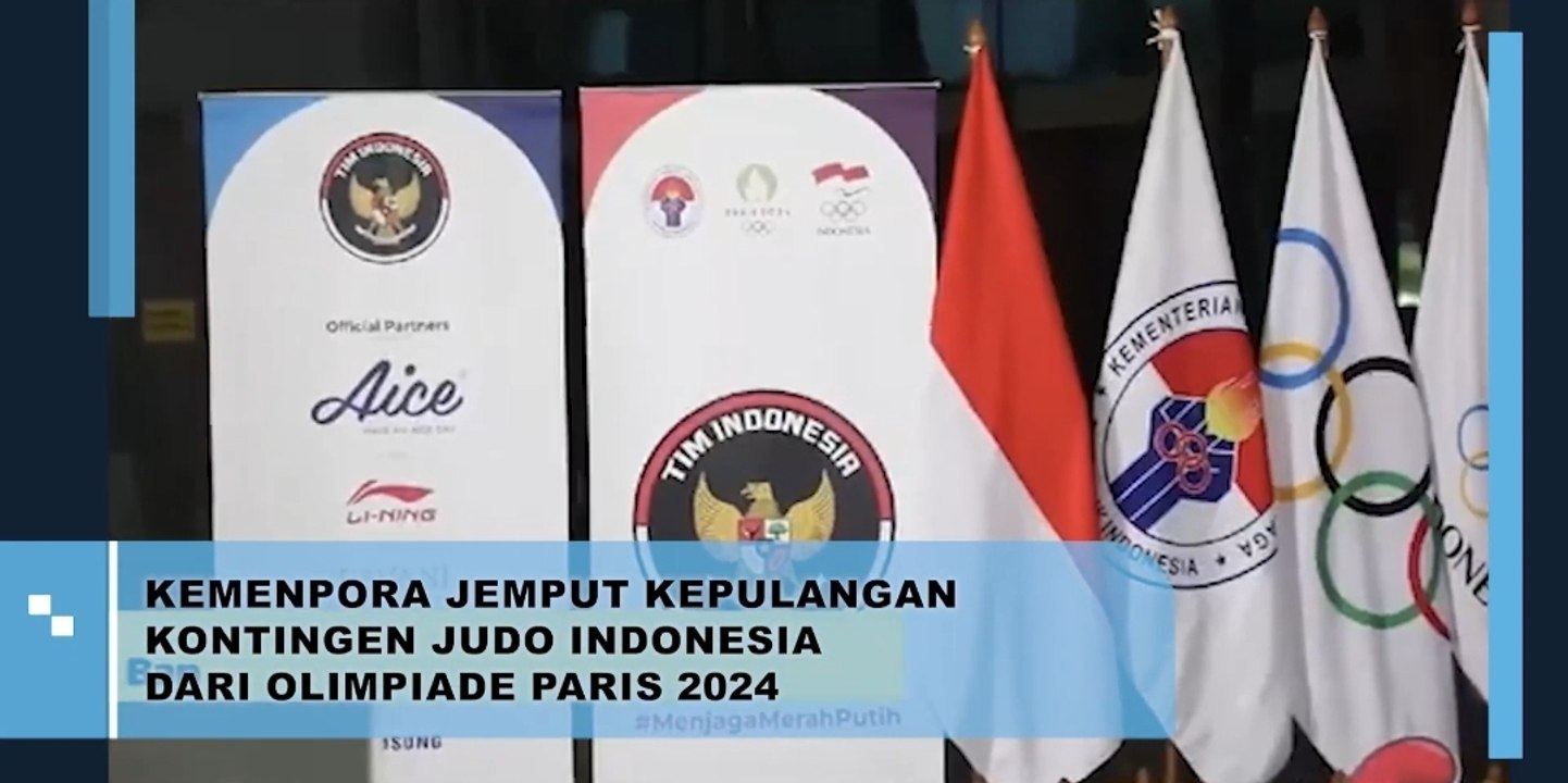 Kemenpora Jemput Kepulangan Kontingen Judo Indonesia dari Olimpiade Paris 2024
