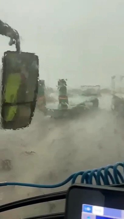 Ancora grandine nel Ferrarese: video