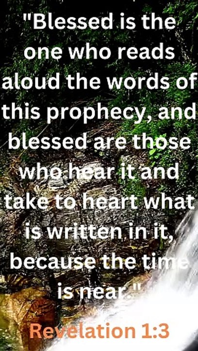 Revelation 1:3 Famous Bible Verse