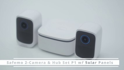 Safemo P1 4K Solar Security Camera - When Privacy Matters!