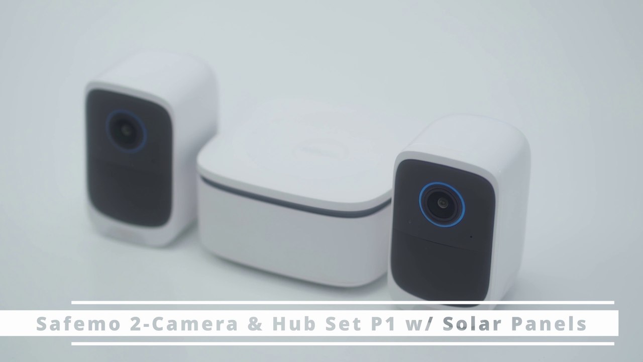 Safemo P1 4K Solar Security Camera - When Privacy Matters!