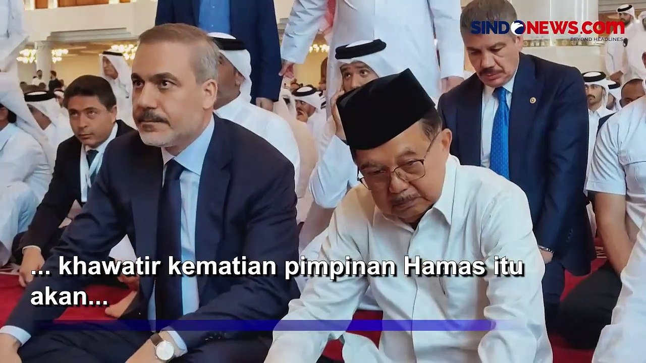 Jusuf Kalla Sebut Kematian Ismail Haniyeh Berpotensi Konflik Memanas dan Bisa Hancurkan Timur Tengah