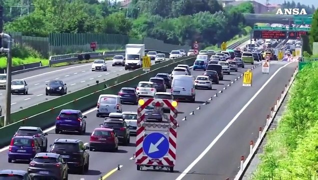 Al via primo esodo di agosto, weekend da bollino nero