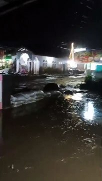 Our village was hit by a flash flood