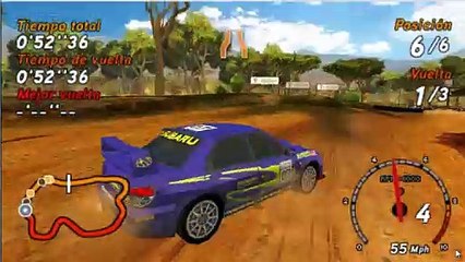 Sega Rally Revo para PSP PPSSPP