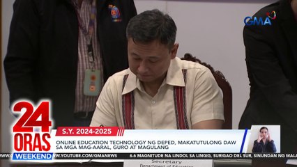 24 Oras Weekend Part 2 - Atrasadong pasukan; Back-to-school ng Sparkle kids; Pahayag ni Niño Muhlach; atbp.