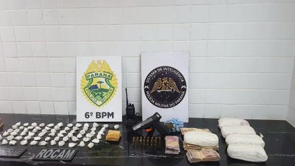 PM apreende drogas, armas, carros e dinheiro durante Operação no Cascavel Velho