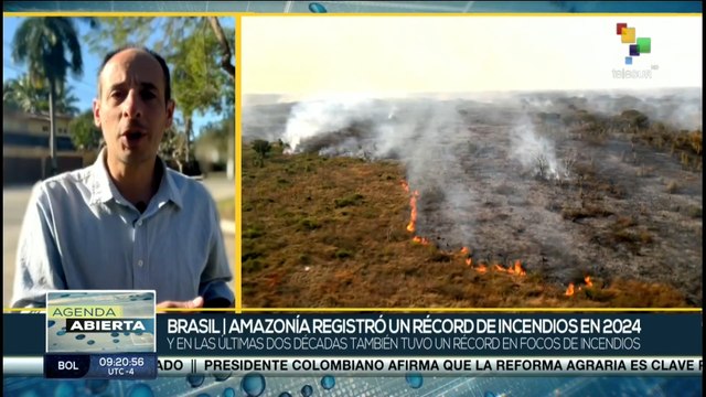 Amazonía registra cifra récord de incendios forestales