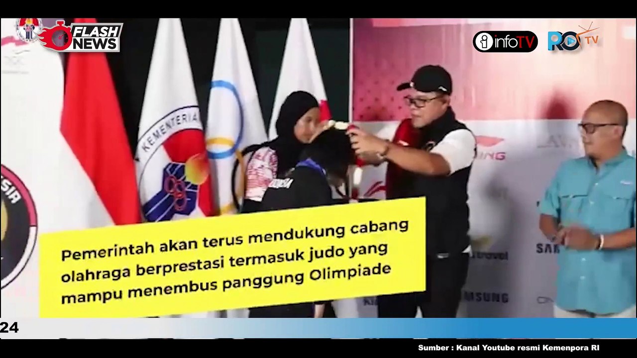 KEMENPORA JEMPUT KEPULANGAN KONTINGEN JUDO INDONESIA DARI OLIMPIADE PARIS 2024