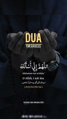 DUA   FOR SUCCESS #shorts #islamicinsightsae