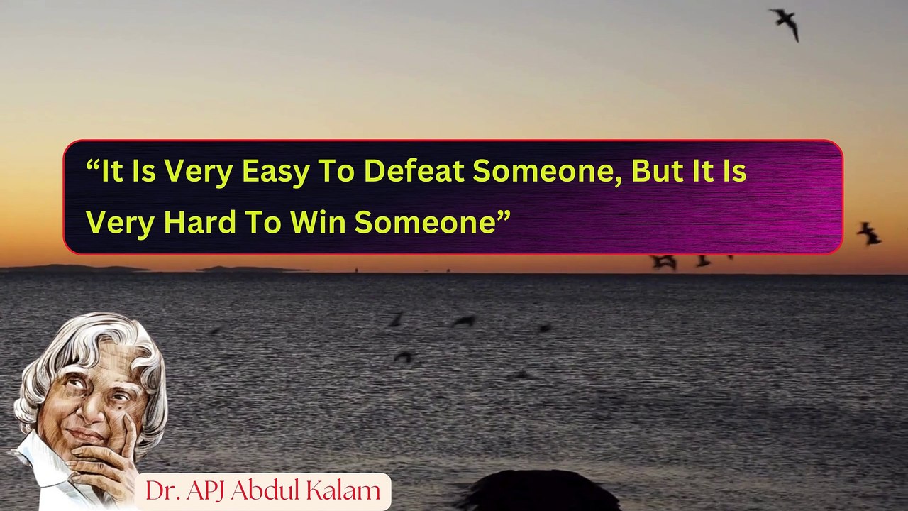 A.P.J. Abdul Kalam’s Best Quotes In English 04 || The Wisdom