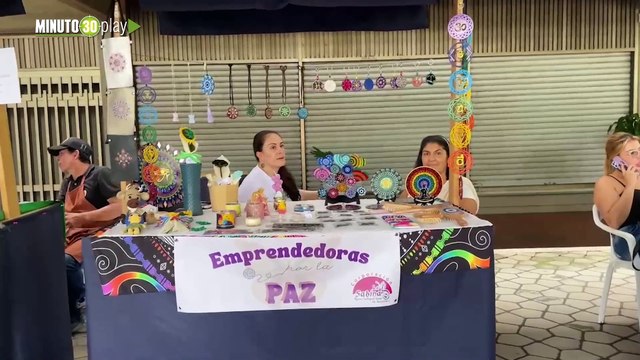 Emprendimientos de víctimas del conflicto armado en la Feria de las Flores de Medellín