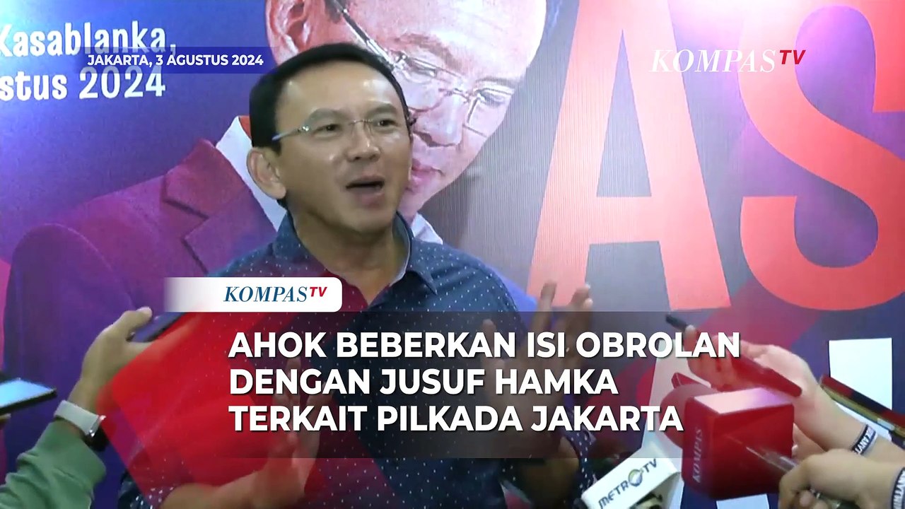 Ahok Ngaku Ditelepon Jusuf Hamka, Bahas Pilkada Jakarta