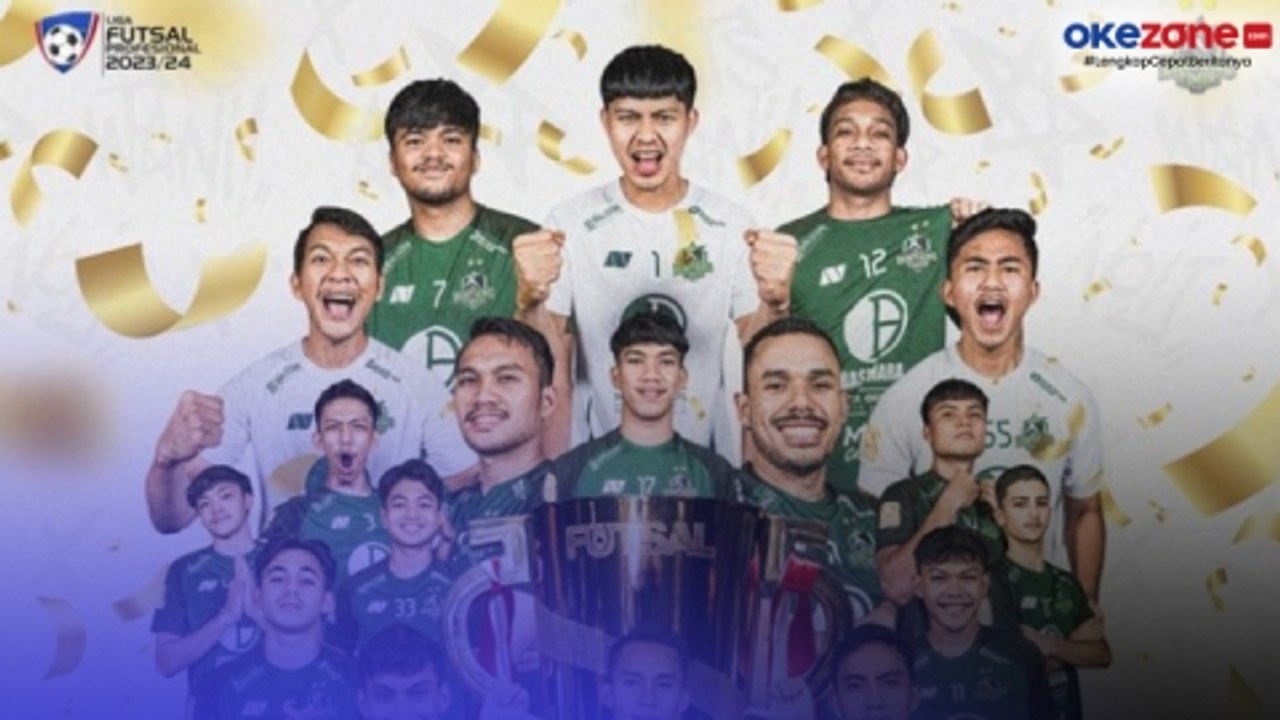 Gasak Kancil WHW 4-0, Bintang Timur Surabaya Juara Liga Futsal Profesional 2023-2024