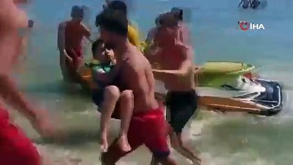 Plajda can pazarı