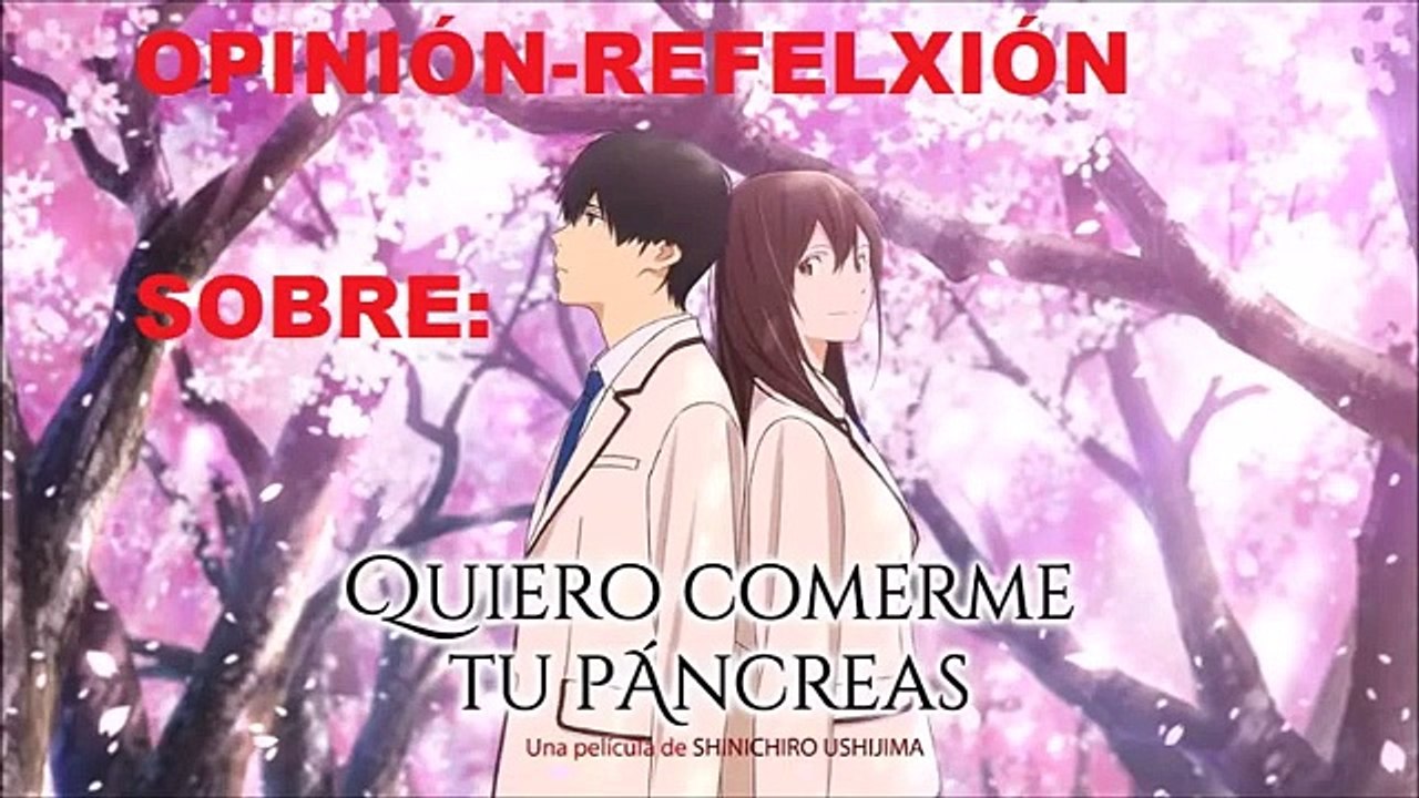 Quiero comerme tu páncreas_ ¡Una historia que te hace reflexionar de lo efímero!