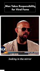 man takes responsibility for viral fame