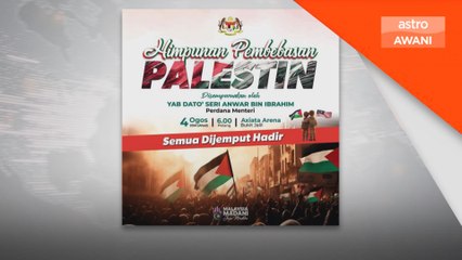 PM Anwar ajak rakyat nyatakan solidariti pada Ahad