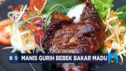 Descargar video: Kelezatan Hakiki! Manis Gurih Bebek Bakar Madu