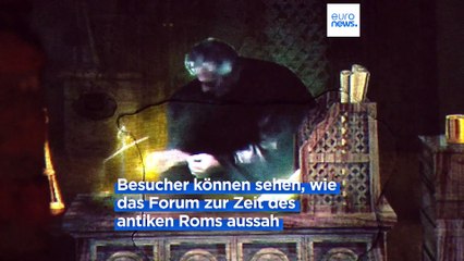 Einen Tag im alten Rom: Eine multimediale Reise durch das Caesarforum