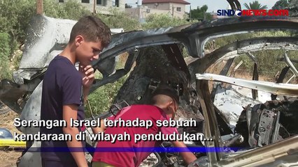 Israel Menyerang Mobil yang berisi 5 Warga Palestina di Tepi Barat
