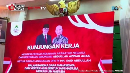 Sambangi IAIN Madura Menteri Anas Kembangkan Sistem Pendidikan Islam untuk Kemajuan Bangsa
