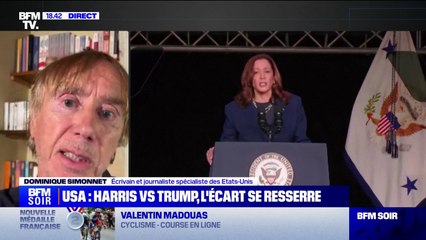 États-Unis: Kamal Harris "au coude-à-coude" avec Donald Trump dans les sondages