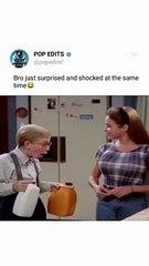 Bro Got carried away  swept off balance 