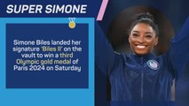 Medal Alert - Simone Biles wins third gold medal of Paris 2024