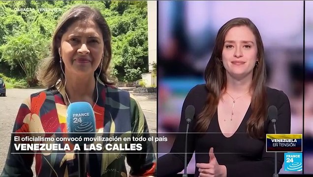 Informe desde Caracas: oficialismo marcha para apoyar victoria de Maduro en las presidenciales