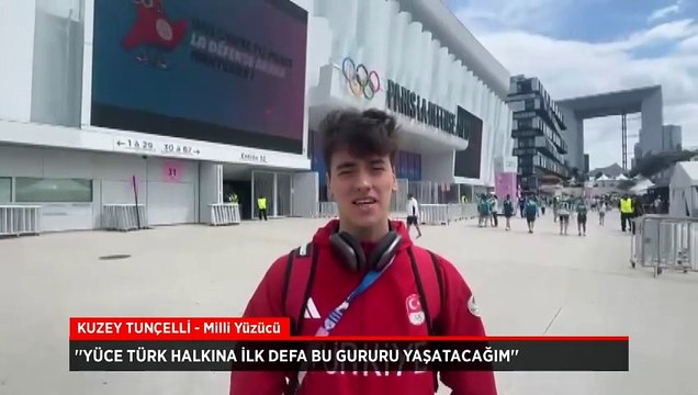 Milli yüzücü Kuzey Tunçelli'nin tarihi final gururu