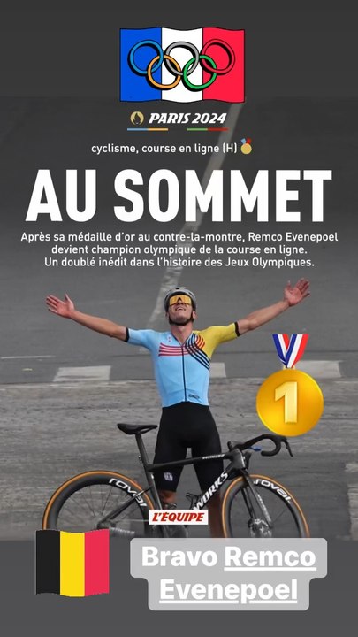 #remcoevenepoel #championolympique #médailledor #belgium #belgique #Bravo #fier