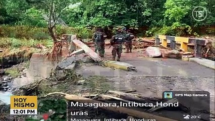 Cuatro personas soterradas en Masaragua, Intibucá