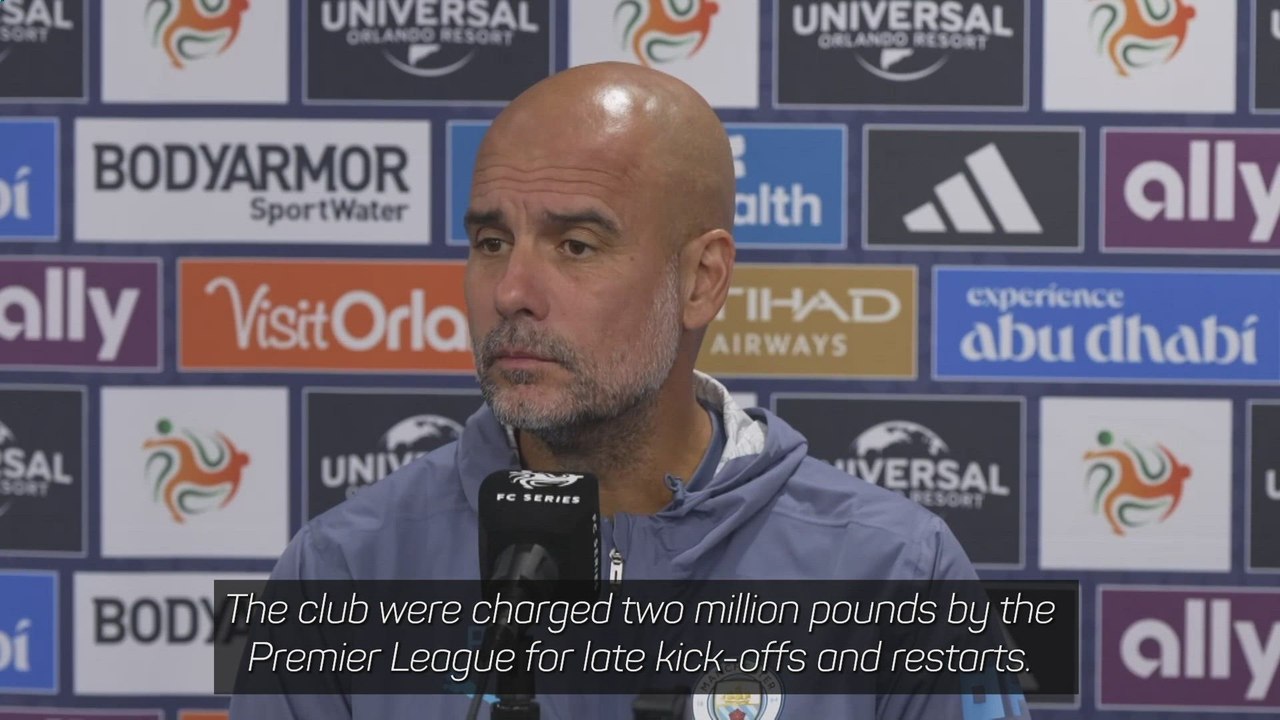 Guardiola shrugs off $2.5M Premier League fine on City with a surprising response