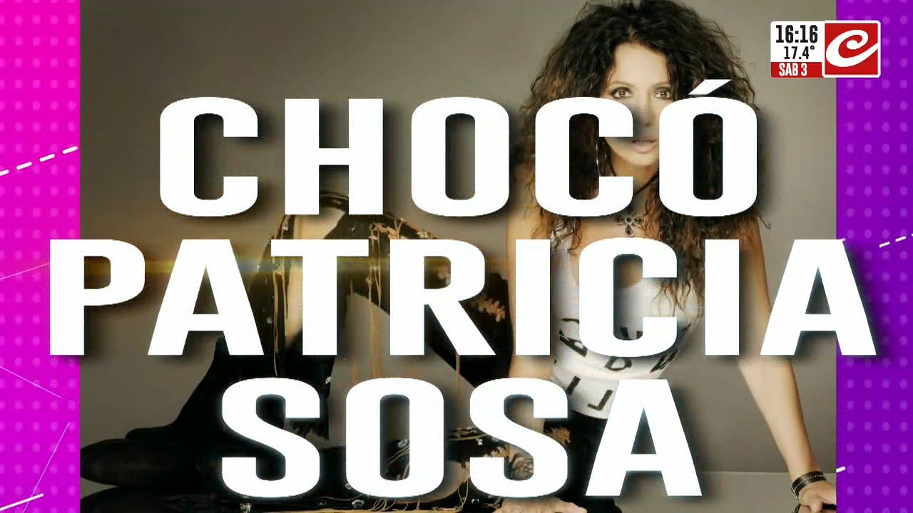 chocaron a patricia sosa