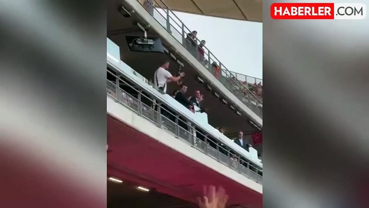 Herkes bu görüntüleri konuşuyor! TFF Başkanı İbrahim Hacıosmanoğlu'ndan Fenerbahçe'ye edilen küfürlere olay tepki