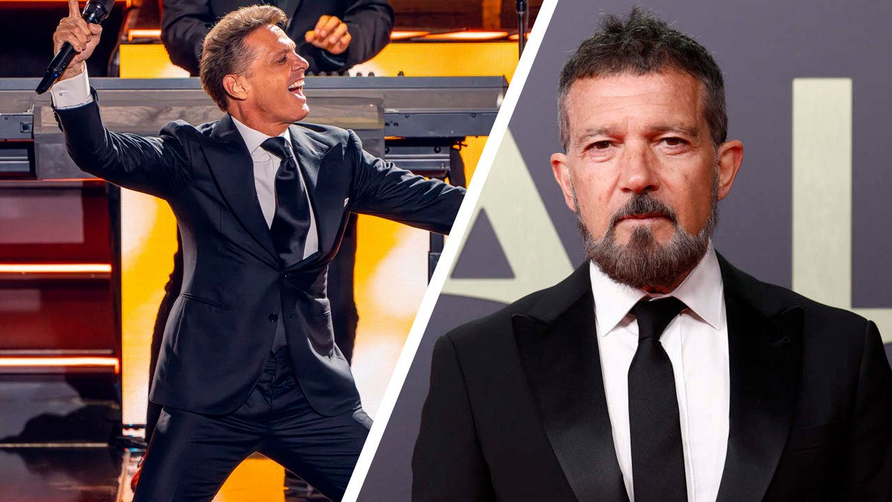 Antonio Banderas disfruta en primera fila el concierto de Luis Miguel en Marbella